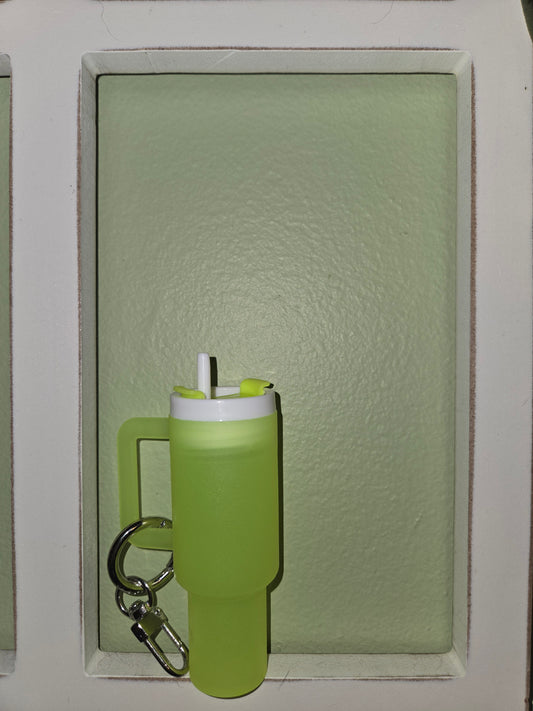 Mini Tumbler Keychain (Glow in dark)